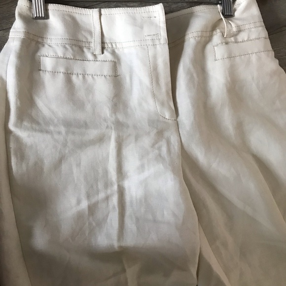 Summer blow out $20!! Off White linen loose fitting pant for ladies 10P - Picture 5 of 7
